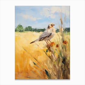 Bird Painting Pigeon 3 Canvas Print