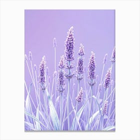 Lavender Canvas Print Leinwandbild