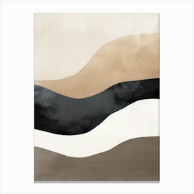 The Shape Of Calm Minimalist Style Canvas Print