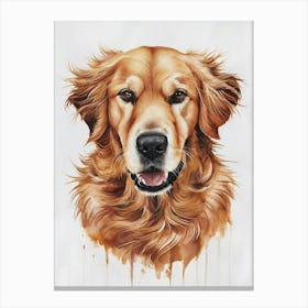 Golden Retriever 1 Canvas Print