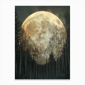 Full Moon Canvas Print Canvas Print