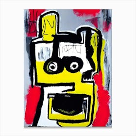 'The Yellow Face' Canvas Print