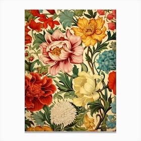 Floral Wallpaper 58 Canvas Print