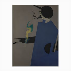 'Smoke' Canvas Print