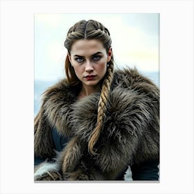 Beautiful Viking Woman Canvas Print