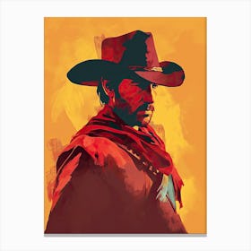 The Cowboy’s Passion Canvas Print
