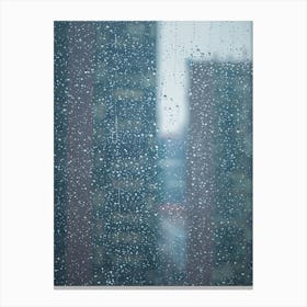 Rainy Window 3 Canvas Print