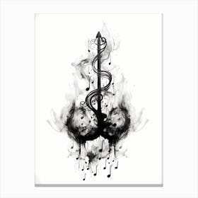 Music Notes Canvas Print