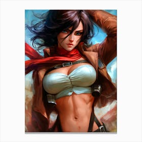 Attack On Titan 3 Canvas Print