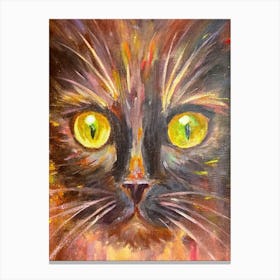 Cat Painting 1 Stampe su tela