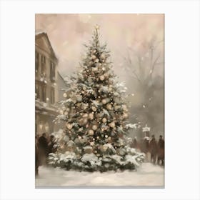 Christmas Tree 34 Canvas Print