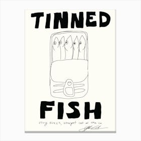 Tinned Fish Canvas Print