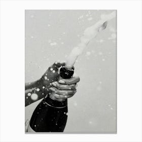 Champagne Bottle Canvas Print