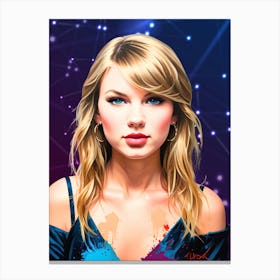 Taylor Swift 3 Canvas Print