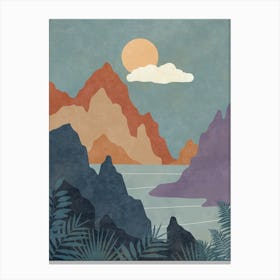 Hawaiian Landscape Canvas Print