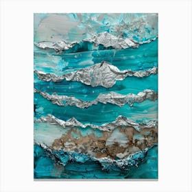 Abstract Seascape 1 Canvas Print