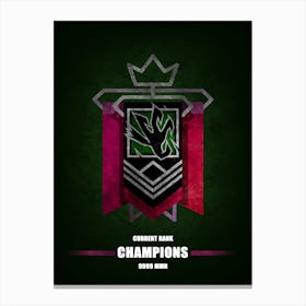 Amaru Rainbow Six 1 Canvas Print