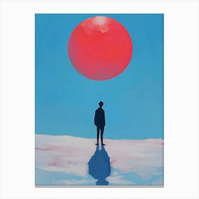 Red Ball Canvas Print