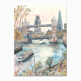 London Bridge 2 Canvas Print