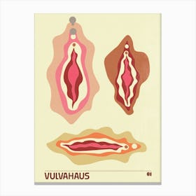 Vulvahaus Canvas Print