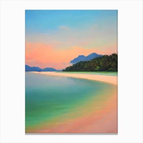 Cenang Beach Langkawi Island Malaysia Monet Style Canvas Print