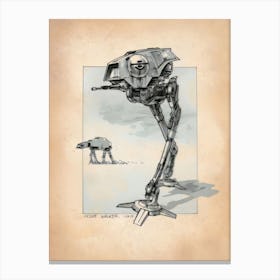 Star Wars 5 Canvas Print