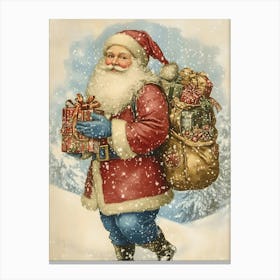 Santa Claus 43 Canvas Print