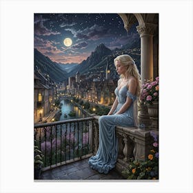 Princess Musings Canvas Print