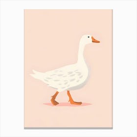 White Goose Kids and Nursery Canvas Print