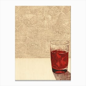 Glass Of Wine 1 Canvas Print