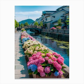 City In Bloom Canvas Print