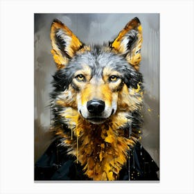Wolf Painting 3 animal Canvas Print
