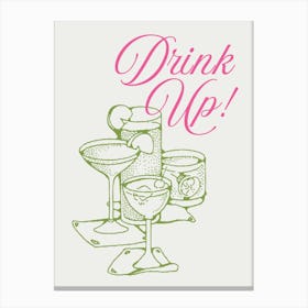 Drink Up Canvas Print