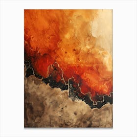 The Abstract Earth Canvas Print