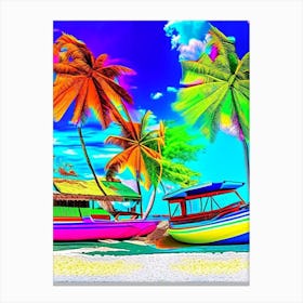 Cebu Island Philippines Pop Art Photography Tropical Destination Canvas Print