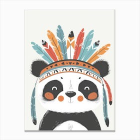 Indian Panda 1 Canvas Print