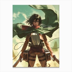 Attack On Titan 13 Canvas Print