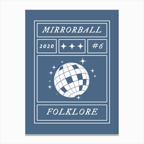 Mirrorball print | Music posters great for dorm, living room, office, ETC! Leinwandbilder