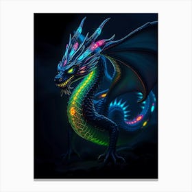 Dragon Hd Wallpaper Canvas Print