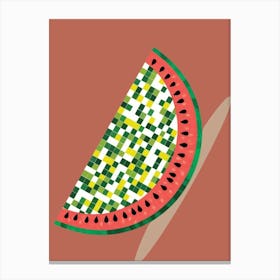 Watermelon Slice 1 Canvas Print