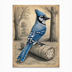 Blue Jay 1 Canvas Print