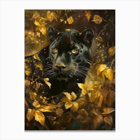 Black Panther 12 Canvas Print