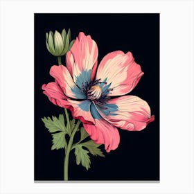 Anemone Flower 2 Canvas Print