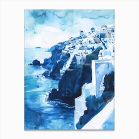 Santorini 25 Canvas Print