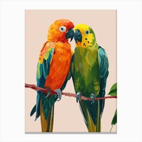 Parrots Canvas Print