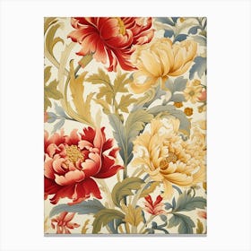 Floral Wallpaper 8 Canvas Print