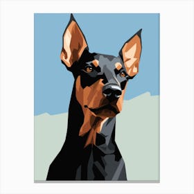 Doberman Pinscher 3 Canvas Print