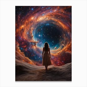 Nebula Art Print Canvas Print