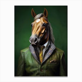 Horse Portrait animal 1 Canvas Print