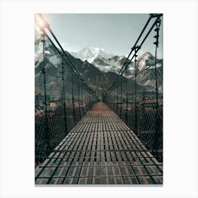 Suspension Bridge Canvas Print